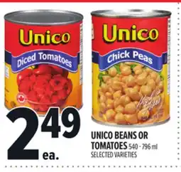 Metro UNICO BEANS OR TOMATOES offer