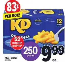 Metro KRAFT DINNER offer