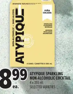 Metro ATYPIQUE SPARKLING NON-ALCOHOLIC COCKTAIL offer