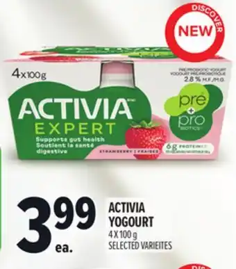 Metro ACTIVIA YOGOURT offer