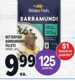 Metro BETTERFISH BARRAMUNDI FILLETS offer