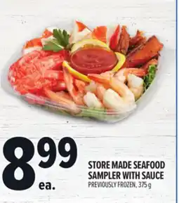 Metro STORE MADE SEAFOOD SAMPLER WITH SAUCE offer