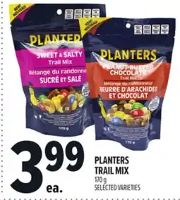 Metro PLANTERS TRAIL MIX offer