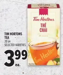 Metro TIM HORTONS TEA offer