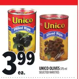 Metro UNICO OLIVES offer