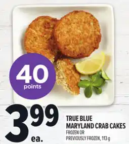 Metro TRUE BLUE MARYLAND CRAB CAKES offer