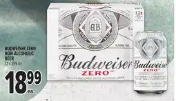 Metro BUDWEISER ZERO NON-ALCOHOLIC BEER offer