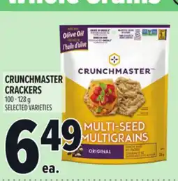 Metro CRUNCHMASTER CRACKERS offer