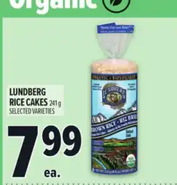 Metro LUNDBERG RICE CAKES offer