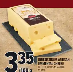 Metro IRRESISTIBLES ARTISAN EMMENTAL CHEESE offer