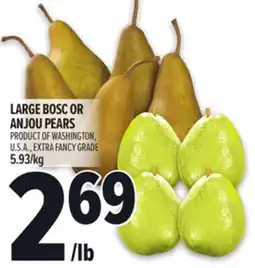 Metro LARGE BOSC OR ANJOU PEARS offer