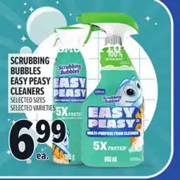Metro SCRUBBING BUBBLES EASY PEASY CLEANERS offer