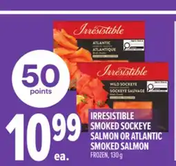Metro IRRESISTIBLE SMOKED SOCKEYE SALMON OR ATLANTIC SMOKED SALMON offer