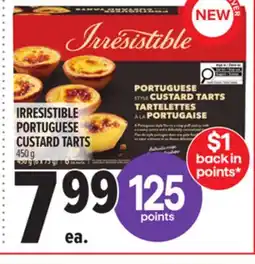 Metro IRRESISTIBLE PORTUGUESE CUSTARD TARTS offer