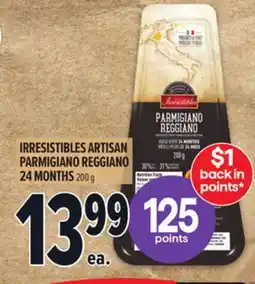 Metro IRRESISTIBLES ARTISAN PARMIGIANO REGGIANO 24 MONTHS offer