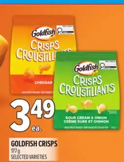 Metro GOLDFISH CRISPS offer