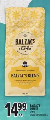 Metro BALZAC'S COFFEE offer