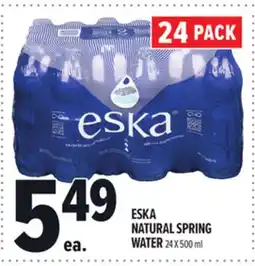 Metro ESKA NATURAL SPRING WATER offer