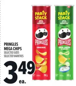 Metro PRINGLES MEGA CHIPS offer