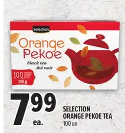 Metro SELECTION ORANGE PEKOE TEA offer