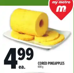 Metro CORED PINEAPPLES offer