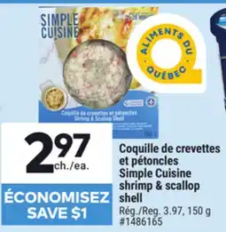 Giant Tiger Simple Cuisine shrimp & scallop shell offer