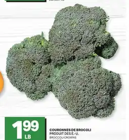 L'Intermarché COURONNES DE BROCOLI | BROCCOLI CROWNS offer