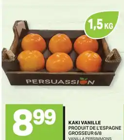 L'Intermarché KAKI VANILLE | VANILLA PERSIMMONS offer