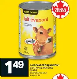 L'Intermarché LAIT ÉVAPORÉ | EVAPORATED MILK offer
