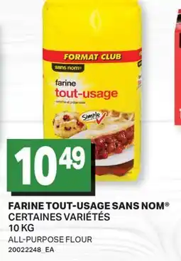 L'Intermarché FARINE TOUT-USAGE | ALL-PURPOSE FLOUR, 1O KG offer