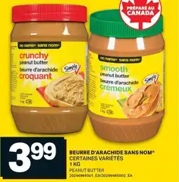 L'Intermarché BEURRE D'ARACHIDE | PEANUT BUTTER offer