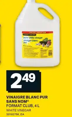 L'Intermarché VINAIGRE BLANC PUR | WHITE VINEGAR offer