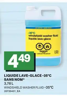 L'Intermarché LIQUIDE LAVE-GLACE -35°C | WINDSHIELD WASHER FLUID -35°C offer