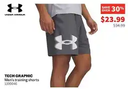 Sports Experts UNDER ARMOUR TECH GRAPHIC Men's training shorts offer
