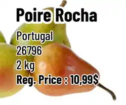 Mayrand Rocha Pears offer