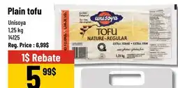 Mayrand Unisoya Plain tofu offer