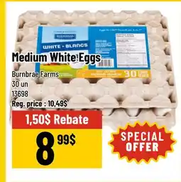 Mayrand White Medium Egg 30 un offer