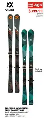 Sports Experts Volki PEREGRINE SX/VMOTION 1 SHINE SX/VMOTION 1 offer