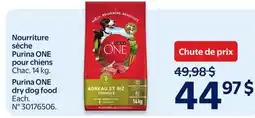 Walmart Purina ONE dry dog offer