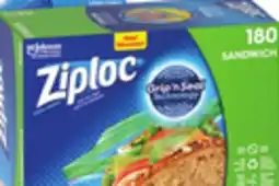 Walmart Ziploc sandwich bags offer