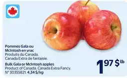 Walmart Bulk Gala or McIntosh apples offer