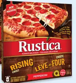Walmart Rustica rising crust frozen pizza offer