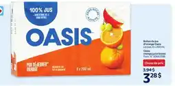 Walmart Oasis orange juice boxes offer