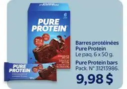 Walmart Pure Protein bars offer
