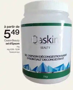 Avril Sel d'Epsom offer