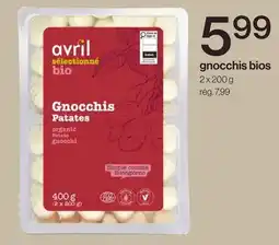 Avril gnocchis bios offer