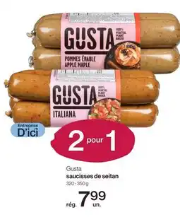 Avril Saucisses de seitan offer