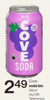 Avril soda bio offer