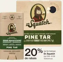 Avril Dr. Squatch offer