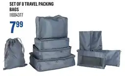 Canac Set of 8 Travel Packing Bags offer